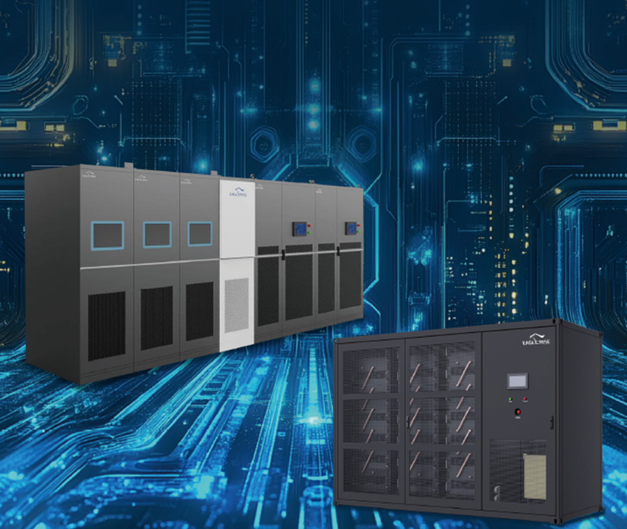 DC-Stromversorgungslösung für Rechenzentren in Deutschland mit Solid-State Transformer und hoher Energieeffizienz
