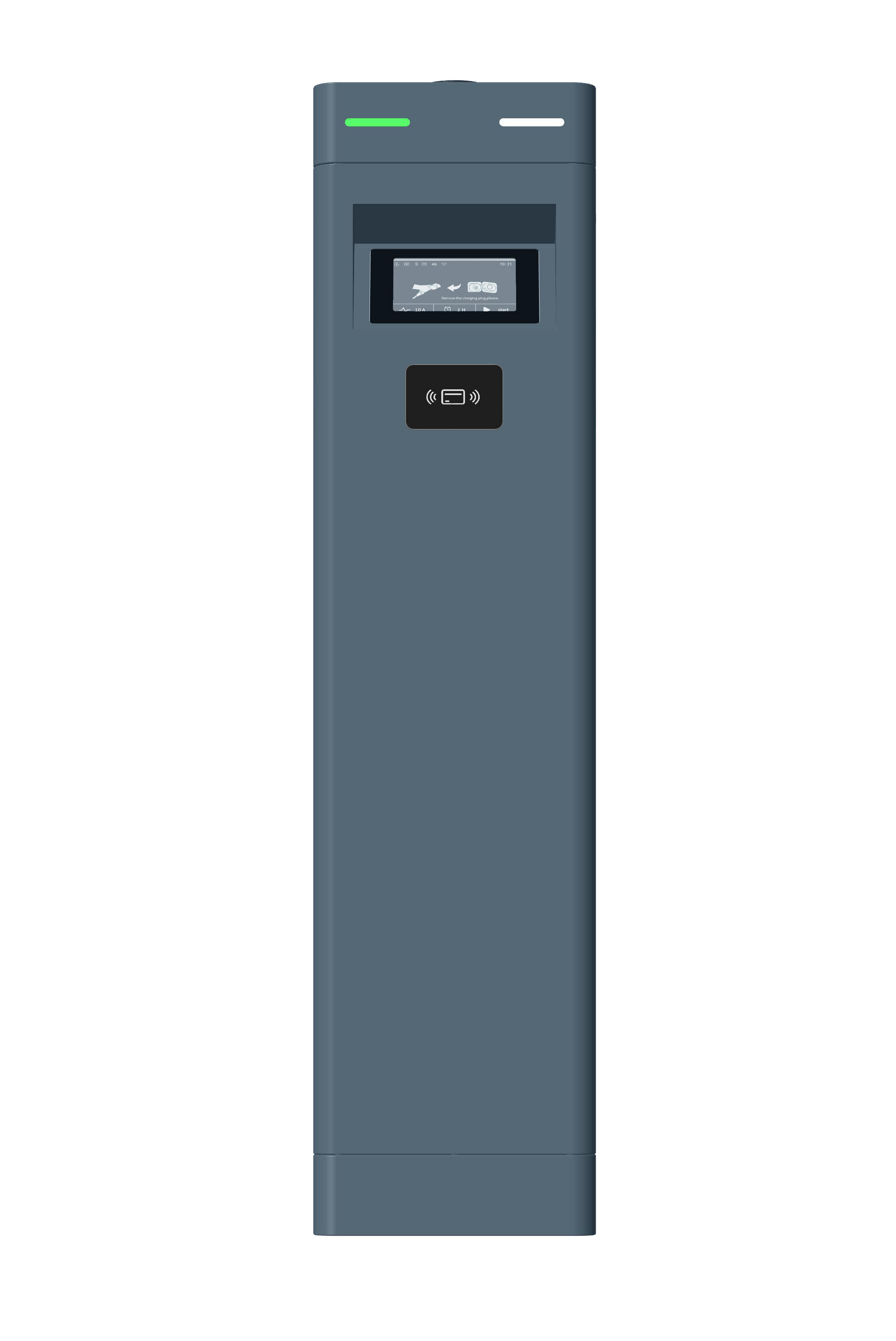 Entratek Doppelladestation Power Arrow Dual 2 x 22 kW (KfW 442) mit Steckdose & MID-Stromzähler