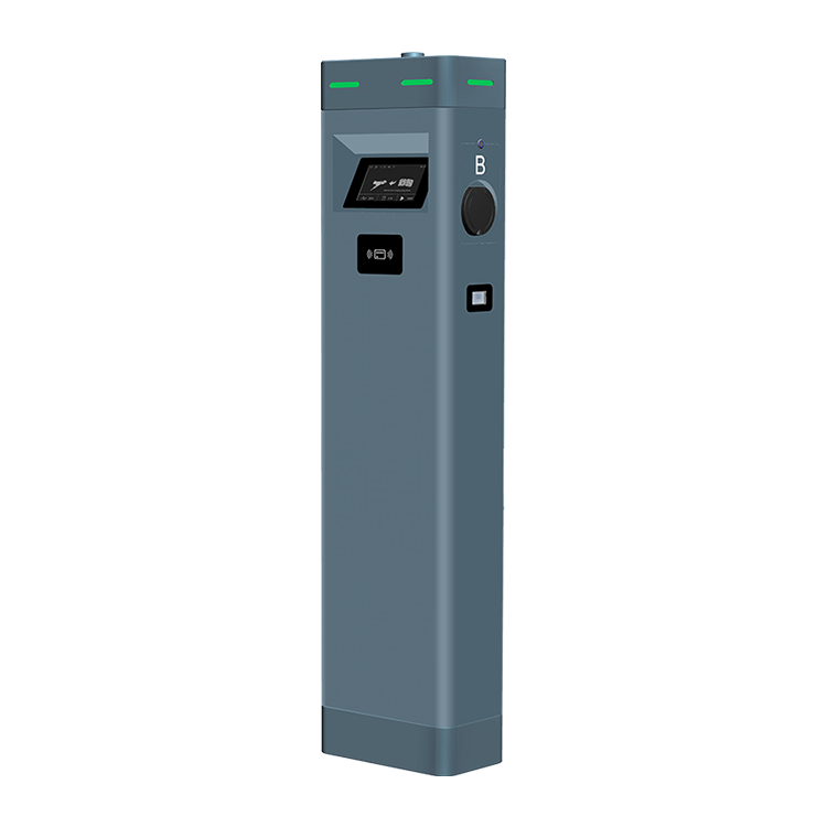 Entratek Doppelladestation Power Arrow Dual 2 x 22 kW (KfW 442) mit Steckdose & MID-Stromzähler